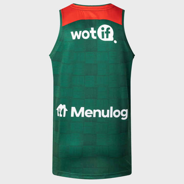 Classic Rabbitohs NRL Training Singlet Green 2026 - Rugbystuff.com