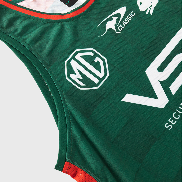 Classic Rabbitohs NRL Training Singlet Green 2026 - Rugbystuff.com