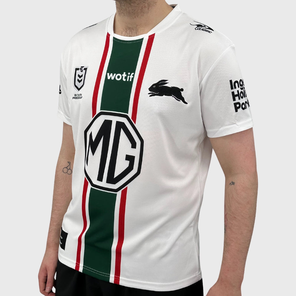 Classic Rabbitohs Men's NRL Away Rugby Jersey - Rugbystuff.com