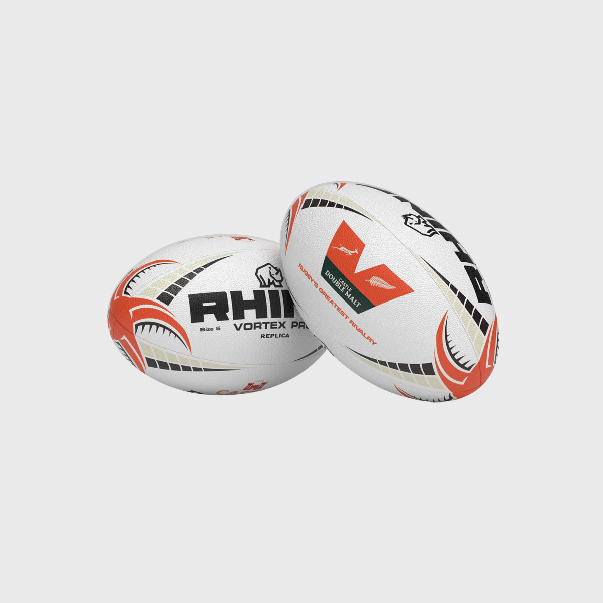 Rhino Greatest Rivalry Vortex Pro Mini Replica Rugby Ball