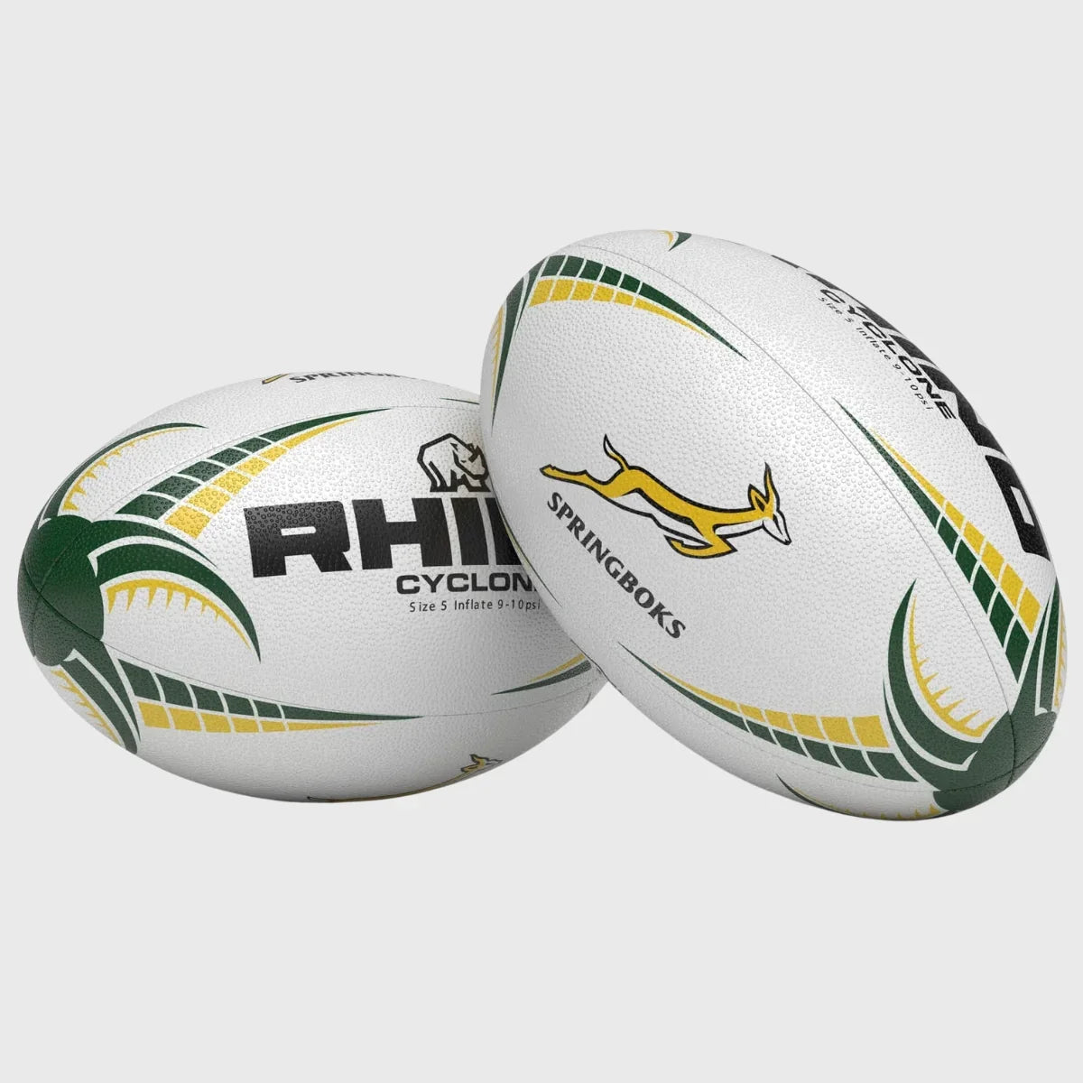 Rhino South Africa Springboks Cyclone Rugby Ball – Rugbystuff.com