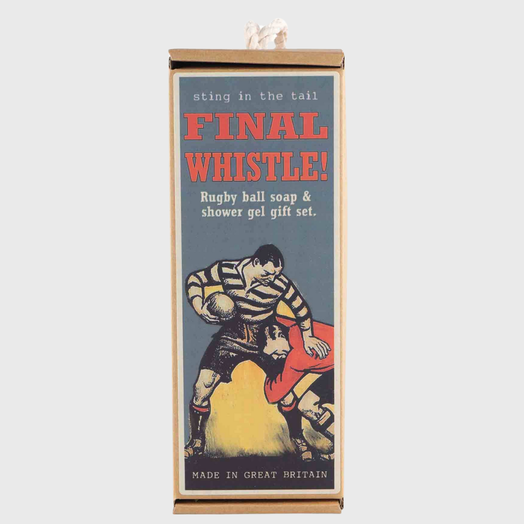 Rugby Ball Soap & Shower Gel Gift Box