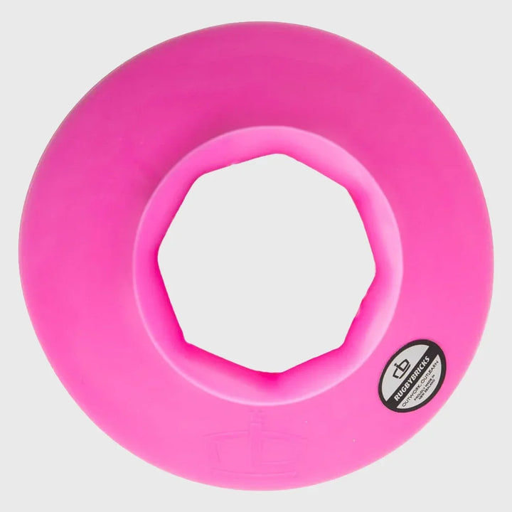 Rugby Bricks Vortex Mid Kicking Tee Hot Pink - Rugbystuff.com