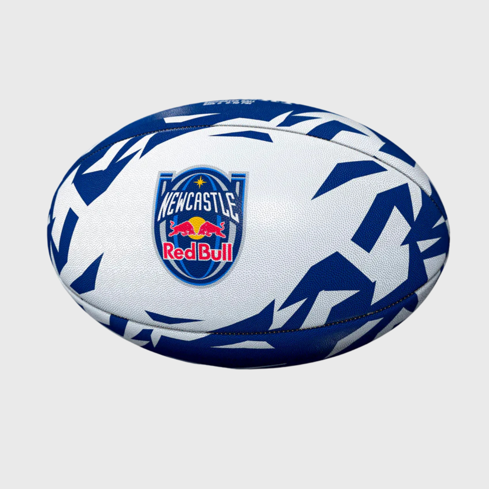 Gilbert Newcastle Red Bulls Supporters Rugby Ball - Rugbystuff.com