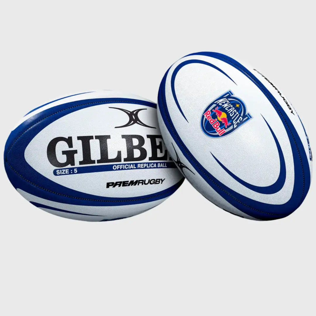 Gilbert Newcastle Red Bulls Replica Rugby Ball - Rugbystuff.com