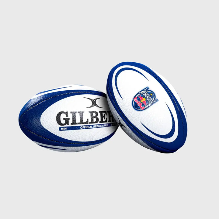 Gilbert Newcastle Red Bulls Replica Mini Rugby Ball - Rugbystuff.com