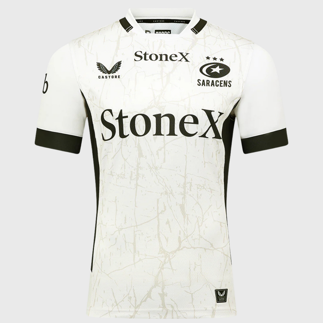 Castore Saracens Away Replica Rugby Shirt 2025/26 - Rugbystuff.com