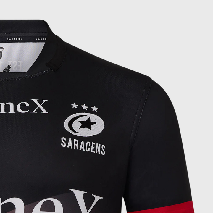 Castore Saracens Home Replica Rugby Shirt 2025/26 - Rugbystuff.com