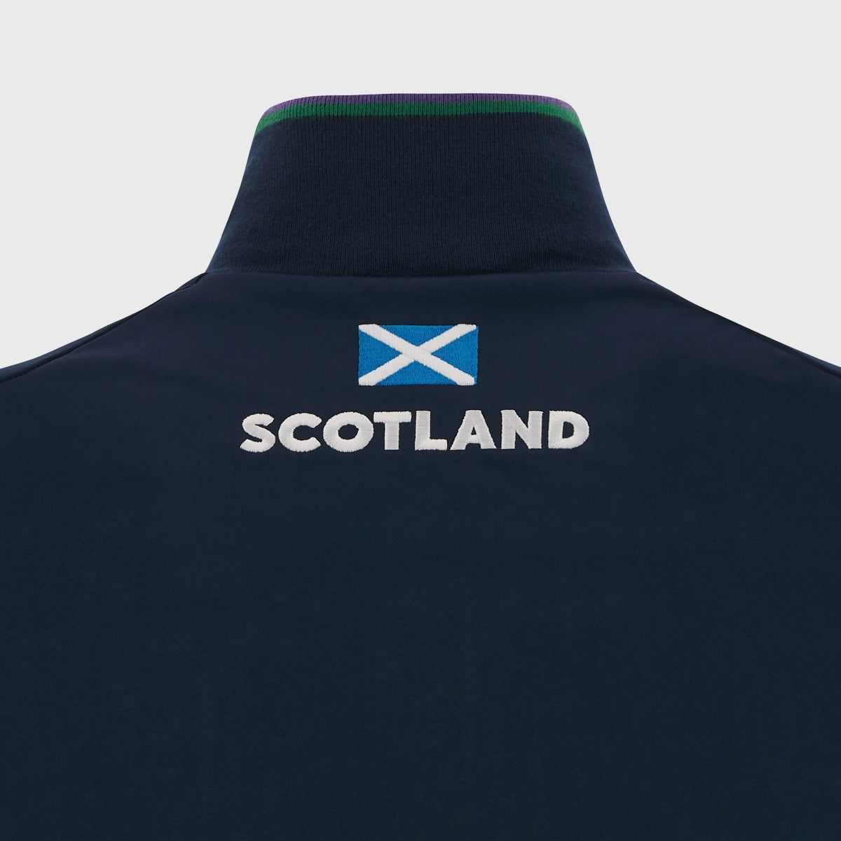 Macron Scotland Rugby Full Zip Anthem Jacket 2023/24