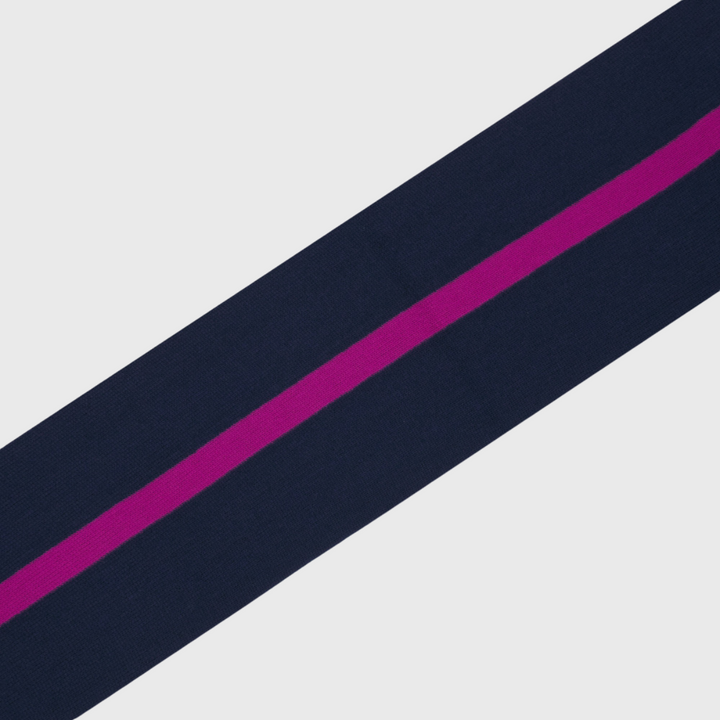 Macron Scotland Rugby Business Scarf Navy/Purple 2025/26 - Rugbystuff.com
