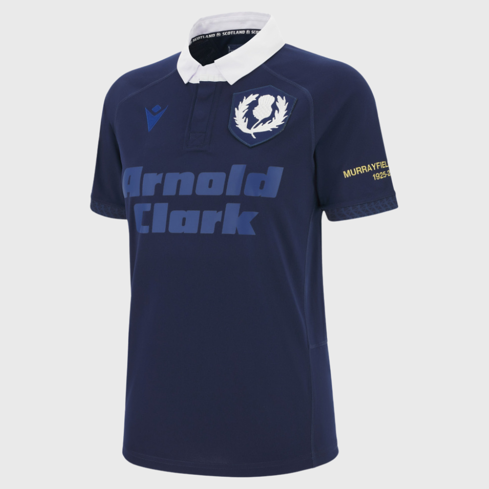 Macron Scotland Women's Murrayfield 100 Years Replica Rugby Shirt
