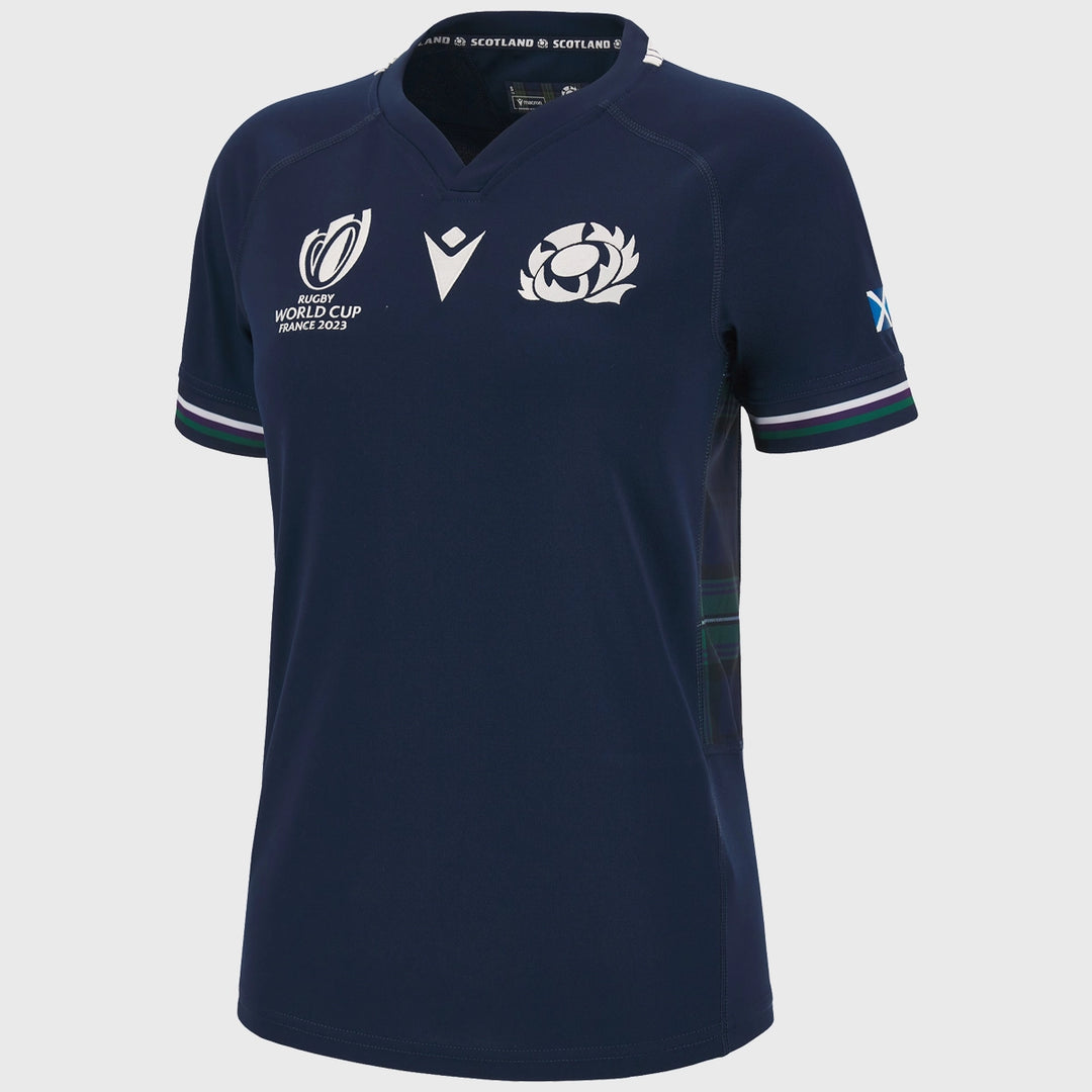 Macron Scotland Women's Rugby World Cup 2023 Home Replica Shirt - Rugbystuff.com