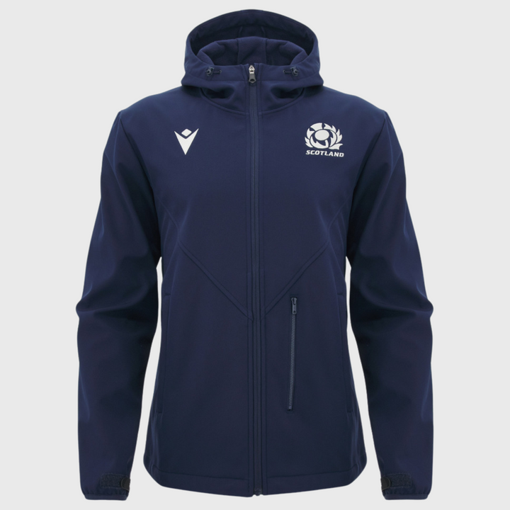 Macron Scotland Rugby Softshell Jacket Navy/White 2026/27