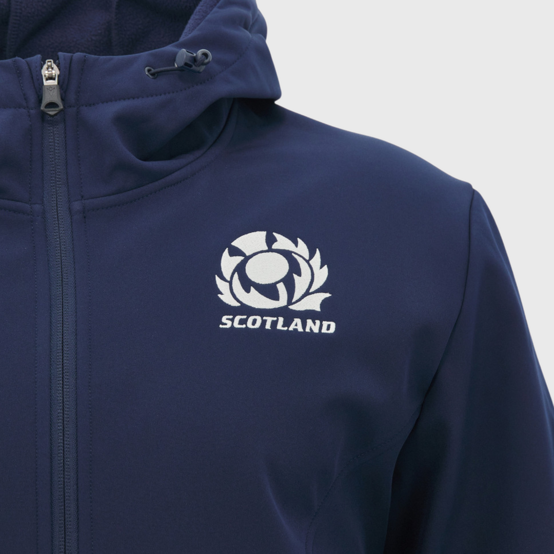 Macron Scotland Rugby Softshell Jacket Navy/White 2026/27