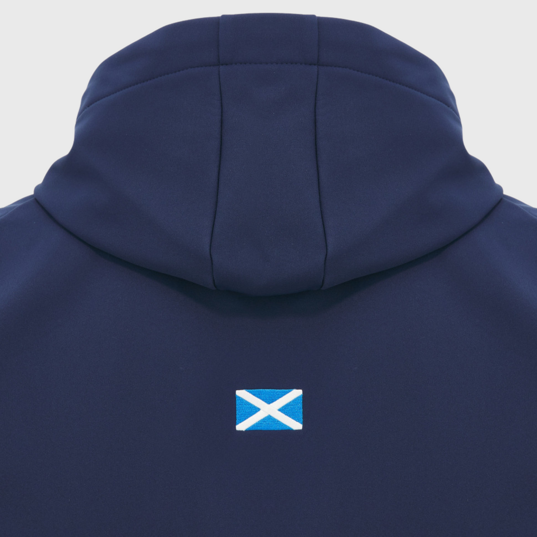 Macron Scotland Rugby Softshell Jacket Navy/White 2026/27