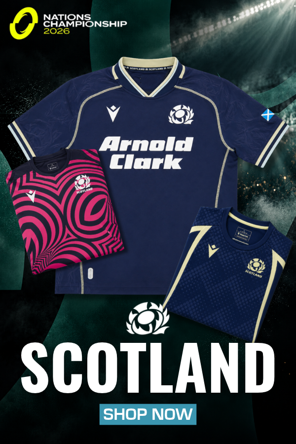 Scotland Rugby Shirts & Kit