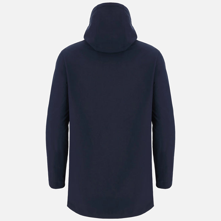 Macron Scotland Rugby Men's Livigno Athleisure Jacket Navy - Rugbystuff.com