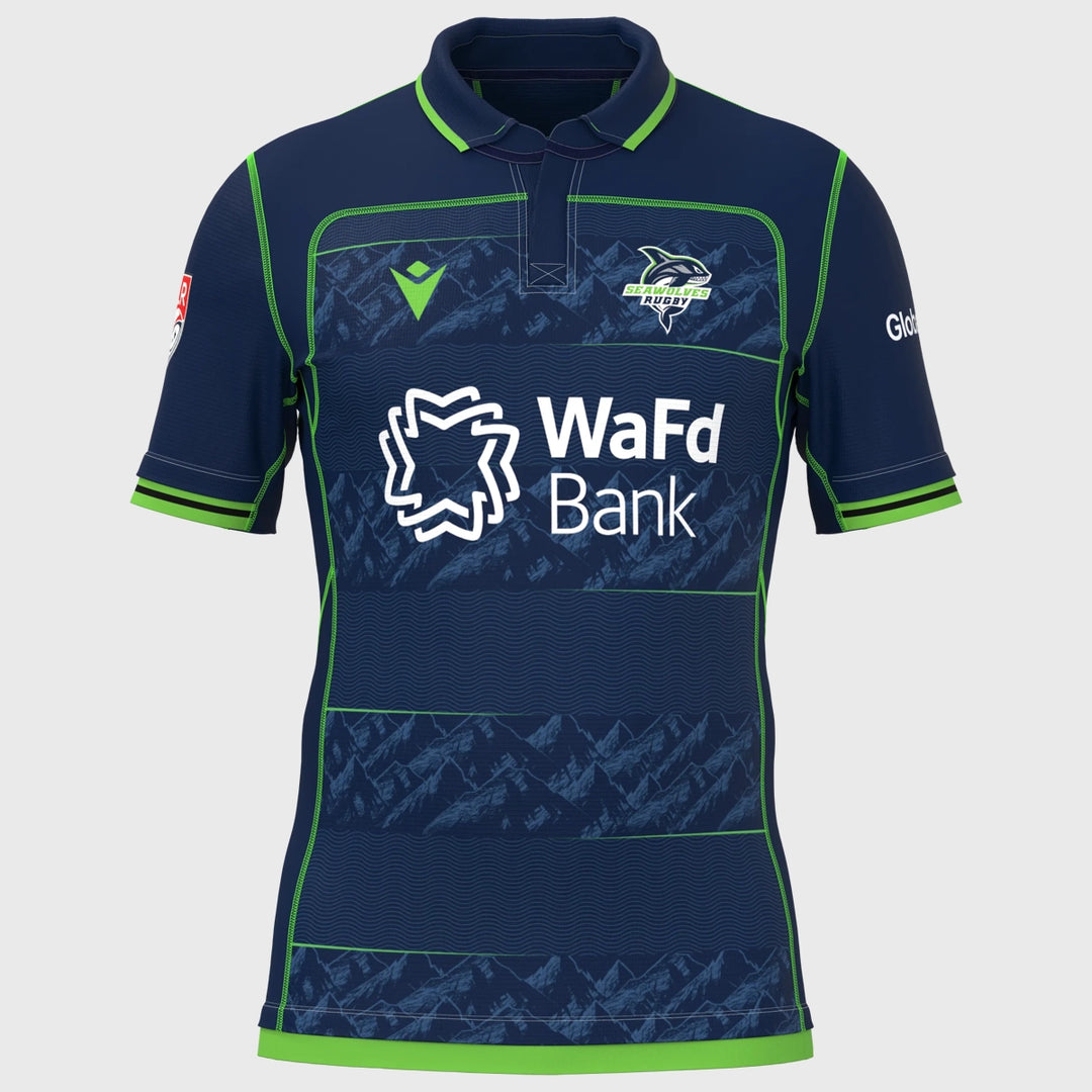 Macron Seattle Seawolves MLR Home Replica Rugby Shirt 2025 - Rugbystuff.com