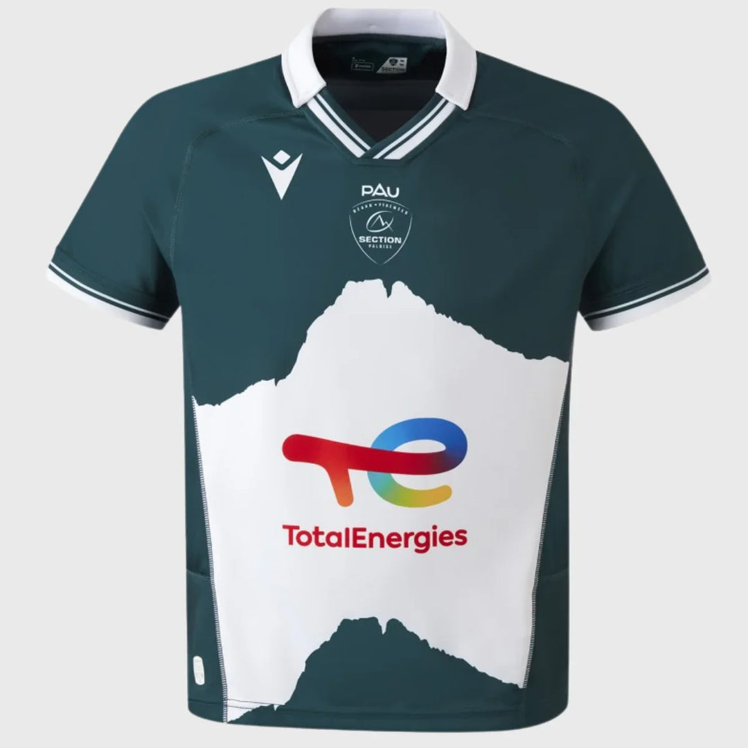 Macron Section Paloise Home Replica Rugby Shirt 2025/26 - Rugbystuff.com