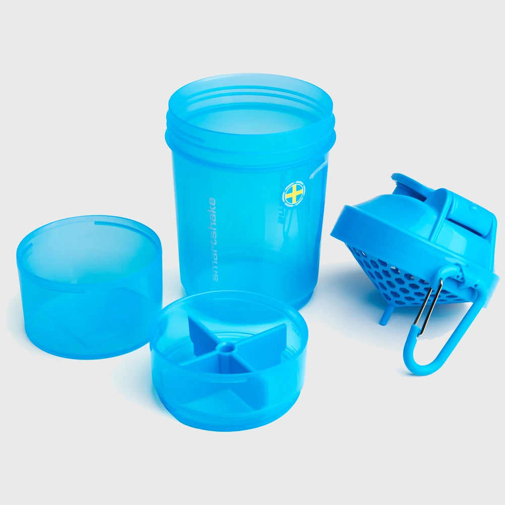 Smartshake Original2Go Shaker 600ml Blue - Rugbystuff.com