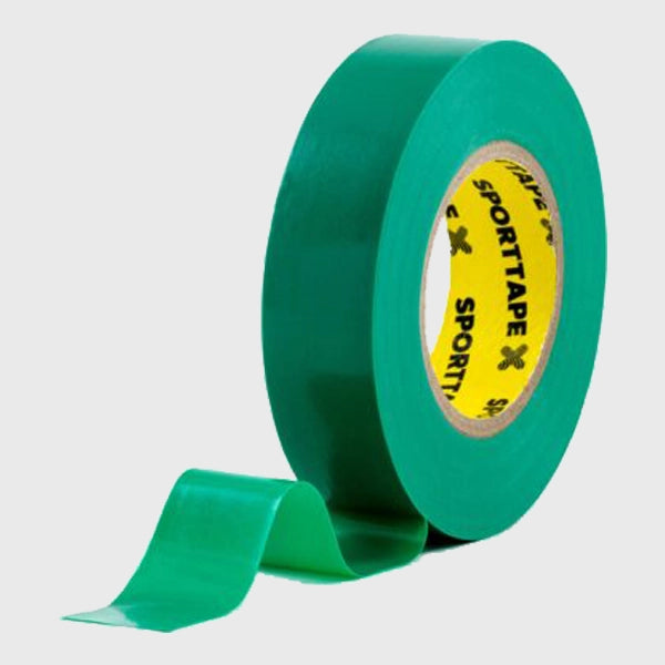 SportTape 1.9cm x 20m Sock Tape Green - Rugbystuff.com