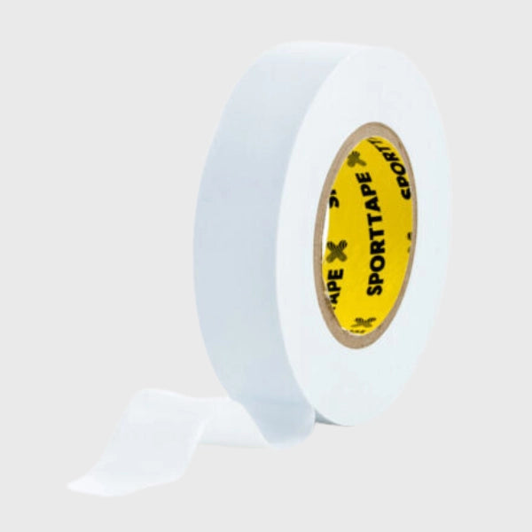 SportTape 1.9cm x 20m Sock Tape White - Rugbystuff.com