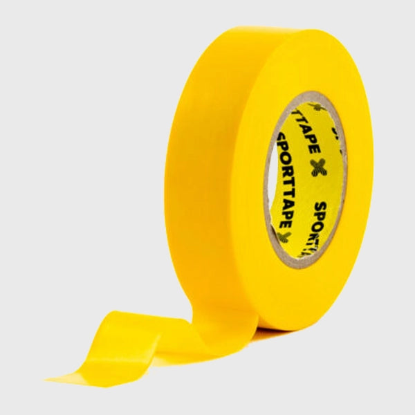 SportTape 1.9cm x 20m Sock Tape Yellow - Rugbystuff.com