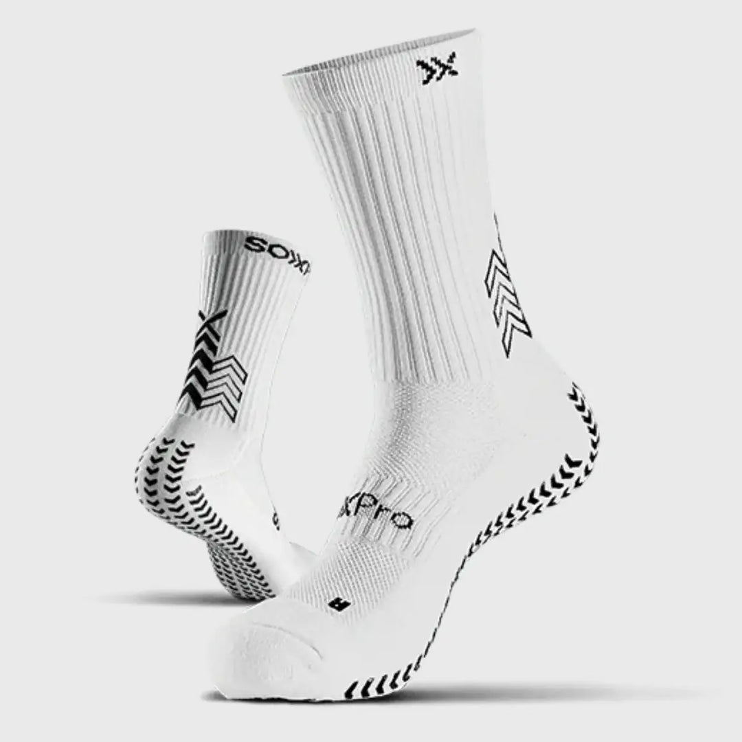 gear x pro S (UK 3-7) Gear XPro SOXPro Classic Grip Sock White