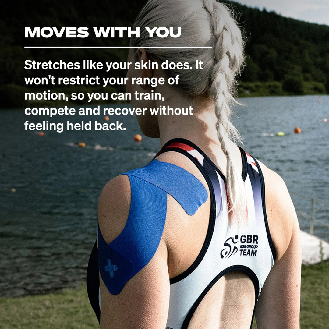 SportTape Pre-Cut Kinesiology Tape Beige