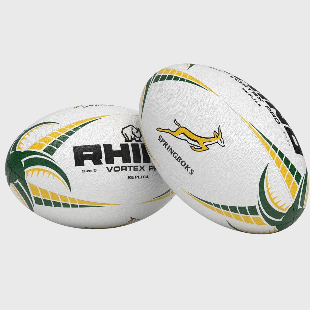 Rhino Springboks Vortex Pro Replica Rugby Ball