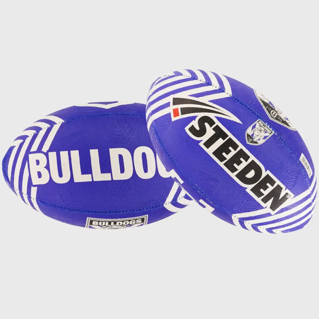 Steeden Bulldogs NRL Supporters Rugby Ball - Rugbystuff.com