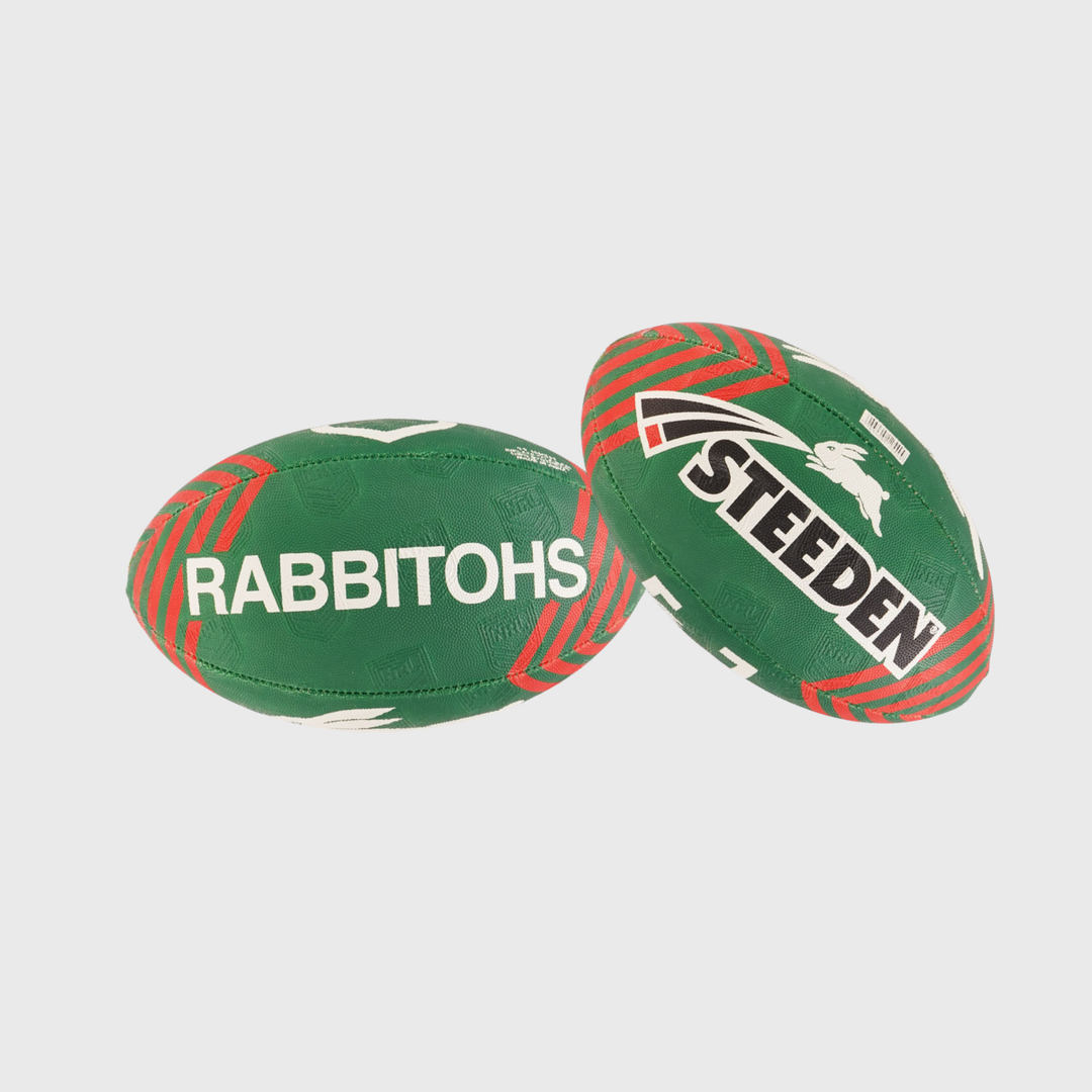 Steeden Rabbitohs NRL Supporters 11" Midi Rugby Ball - Rugbystuff.com