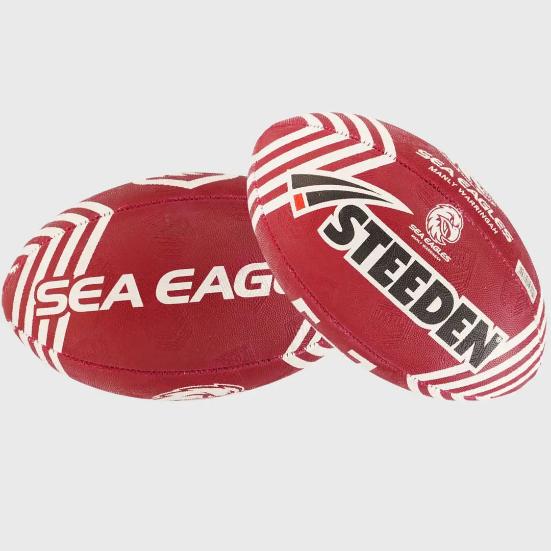 Steeden Sea Eagles NRL Supporters Rugby Ball - Rugbystuff.com