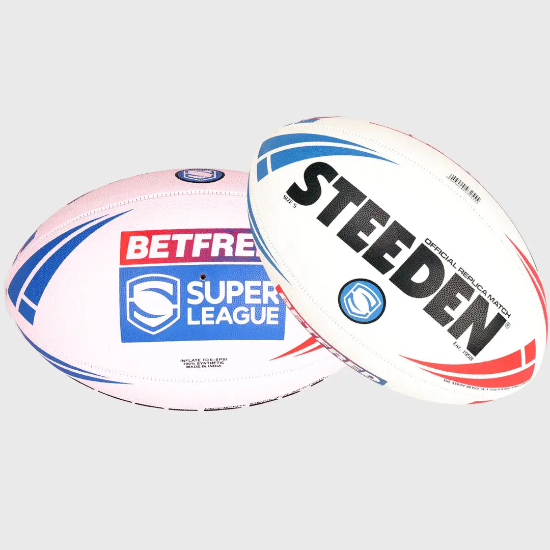 Steeden Super League Match Replica Rugby Ball - Rugbystuff.com