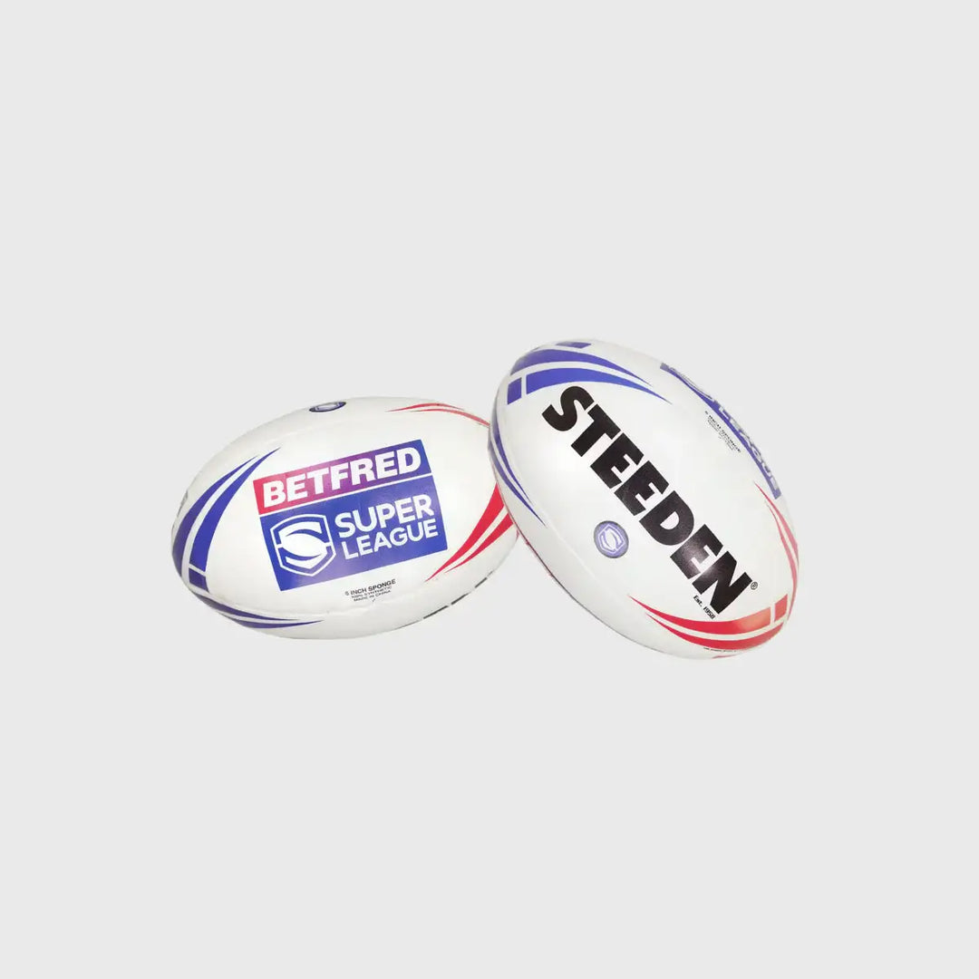 Steeden Super League Supporters Sponge Mini Rugby Ball - Rugbystuff.com