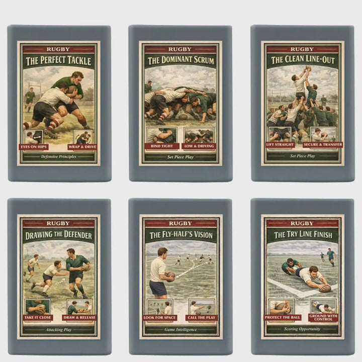 Rugby Retro Soap 95g - Rugbystuff.com