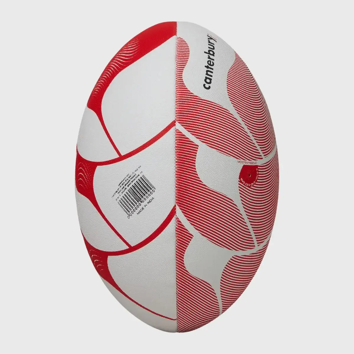 Canterbury Thrillseeker Play Rugby Ball (White/Red)