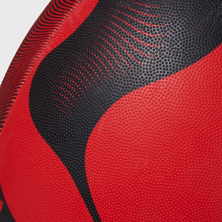 Canterbury Thrillseeker Rugby Ball Black/Red - Rugbystuff.com