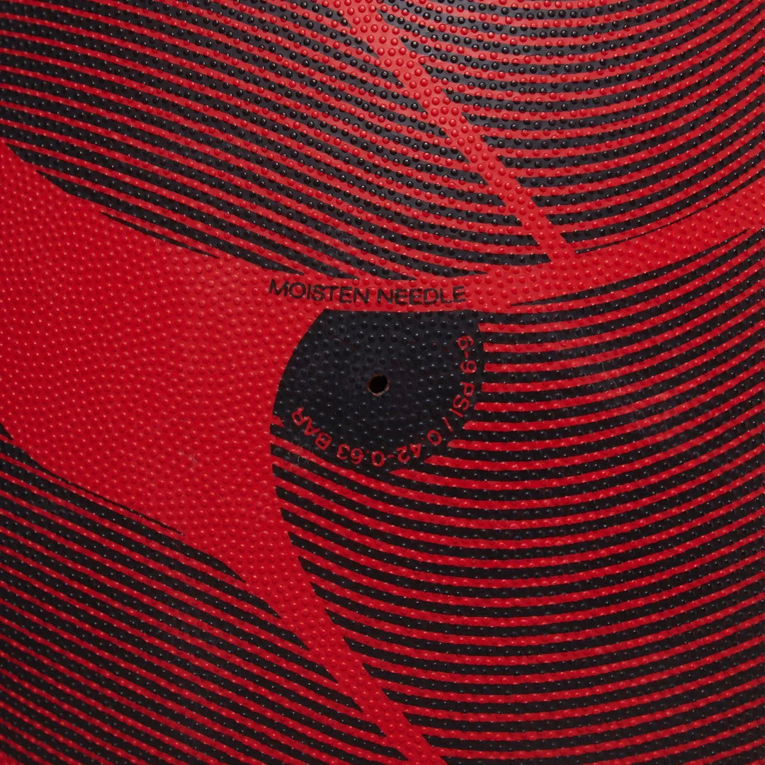 Canterbury Thrillseeker Rugby Ball Black/Red - Rugbystuff.com