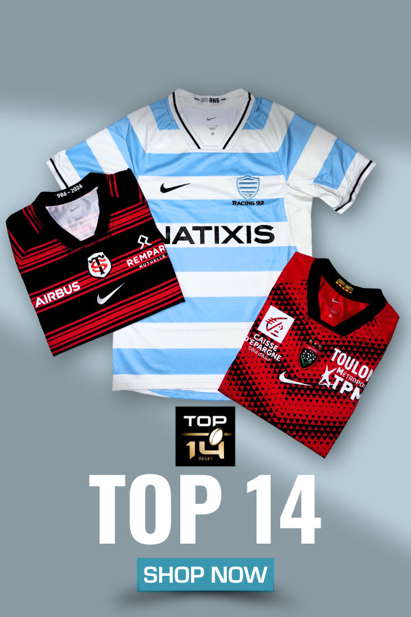 Shop the Top 14 Collection at Rugbystuff.com