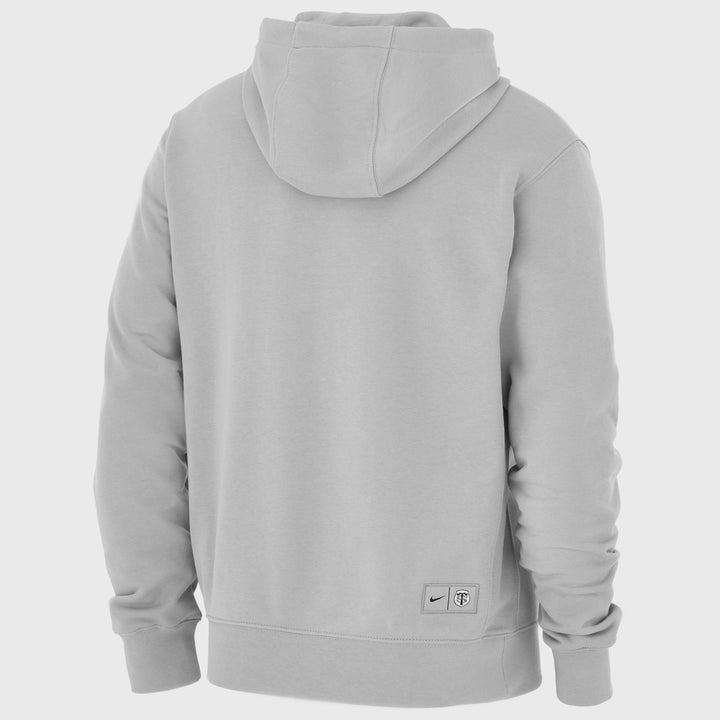 Nike Toulouse Hoody Wolf Grey 2025/26 - Rugbystuff.com