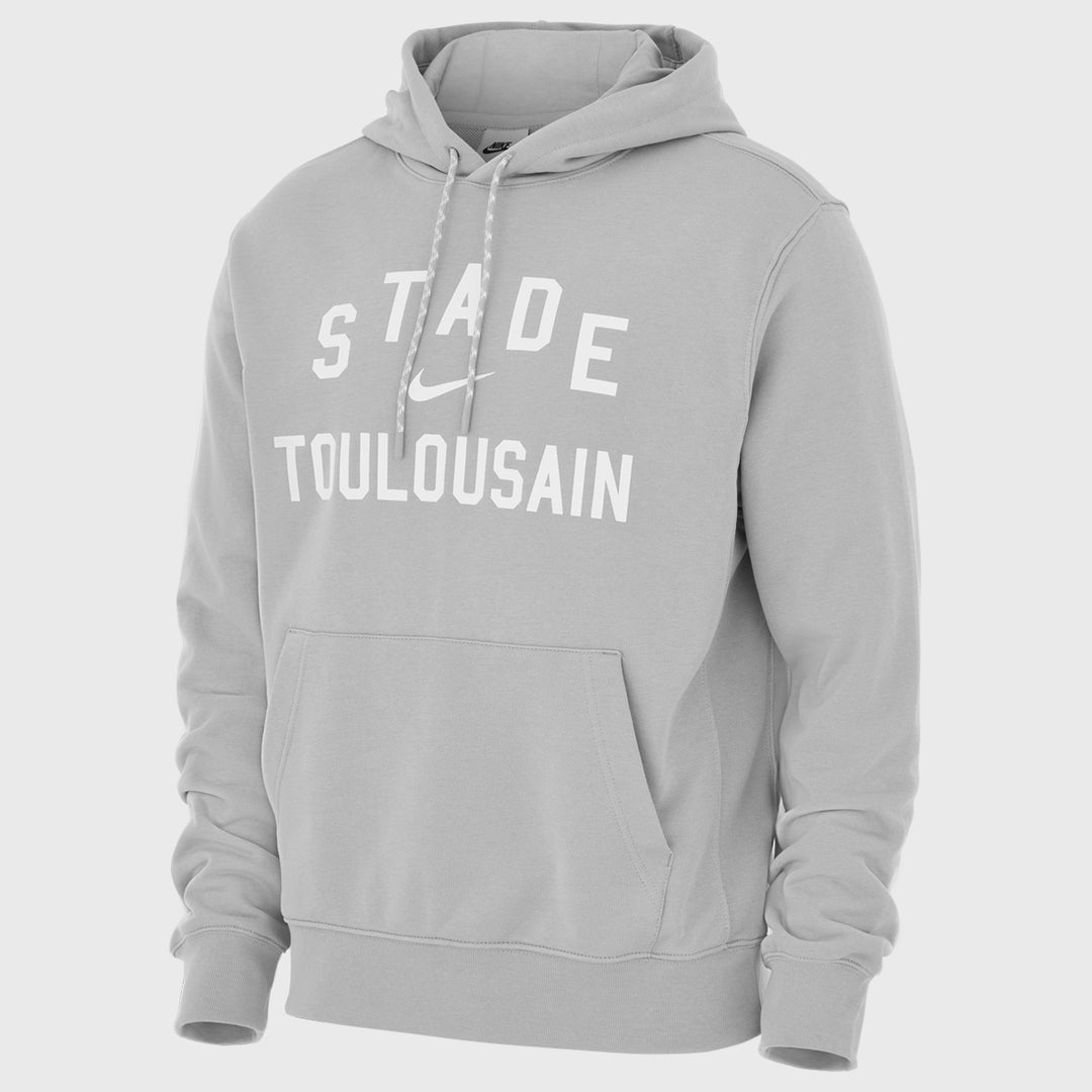 Nike Toulouse Hoody Wolf Grey 2025/26 - Rugbystuff.com