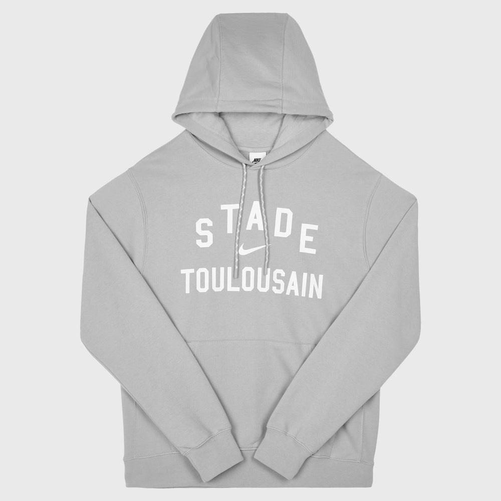 Nike Toulouse Hoody Wolf Grey 2025/26 - Rugbystuff.com