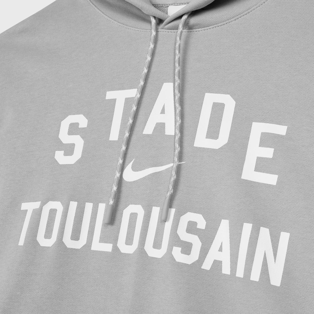 Nike Toulouse Hoody Wolf Grey 2025/26 - Rugbystuff.com
