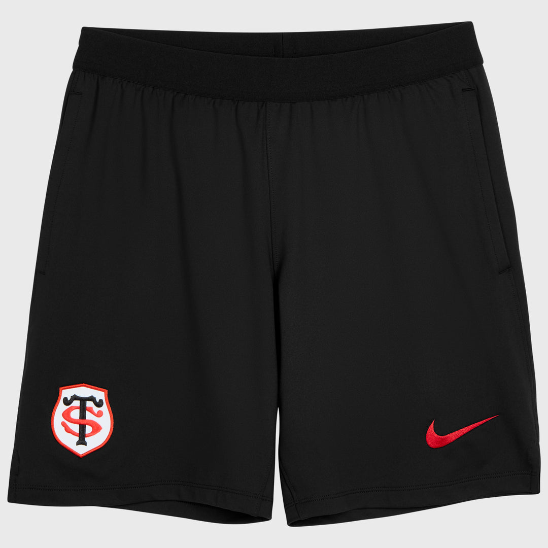 Nike Toulouse Rugby Men's Training Shorts Black 2025/26 - Rugbystuff.com