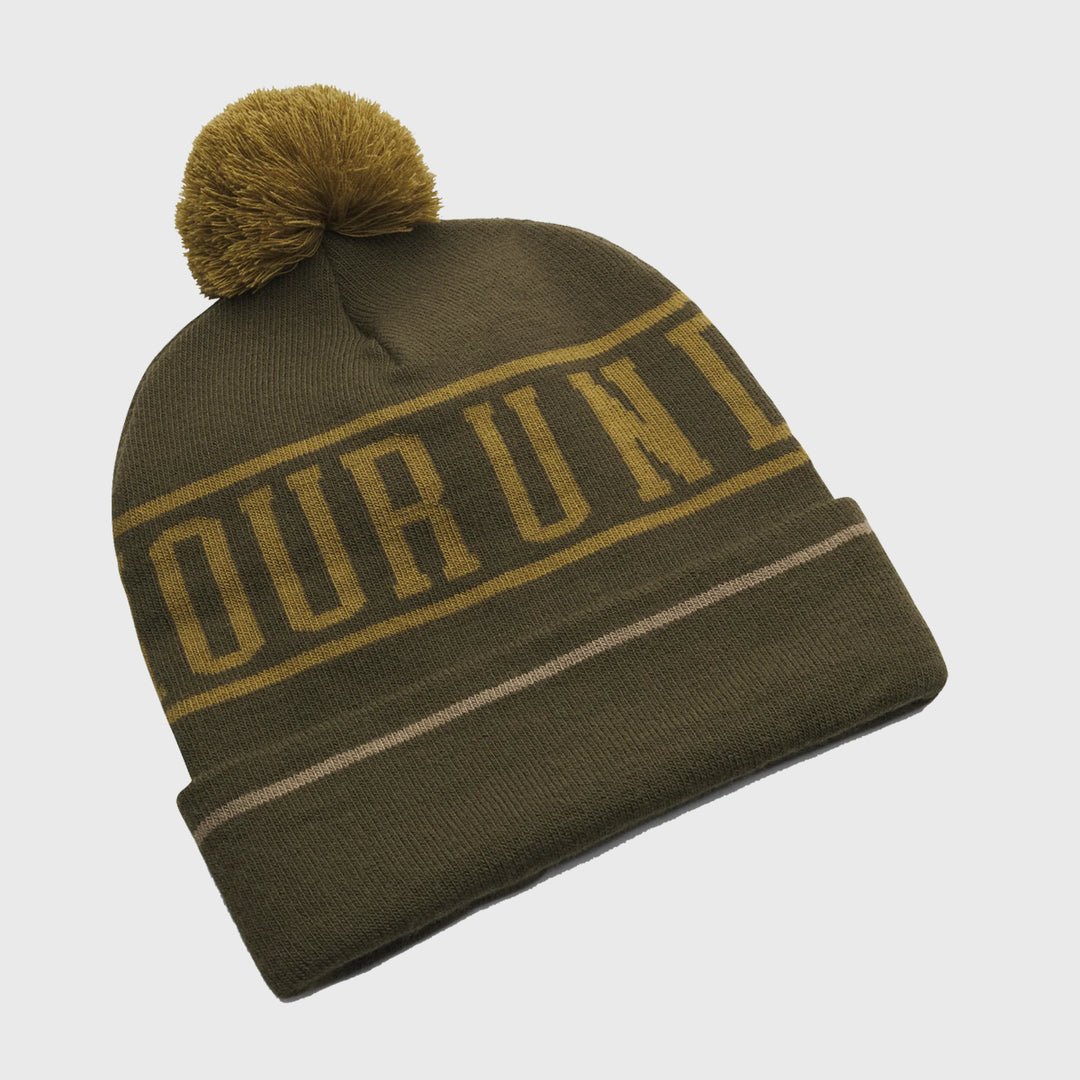 Under Armour Halftime Pom Beanie Expedition Green - Rugbystuff.com