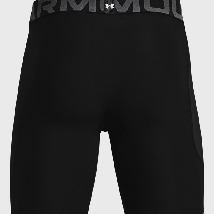 Under Armour HeatGear Men's 6" Compression Shorts Black - Rugbystuff.com