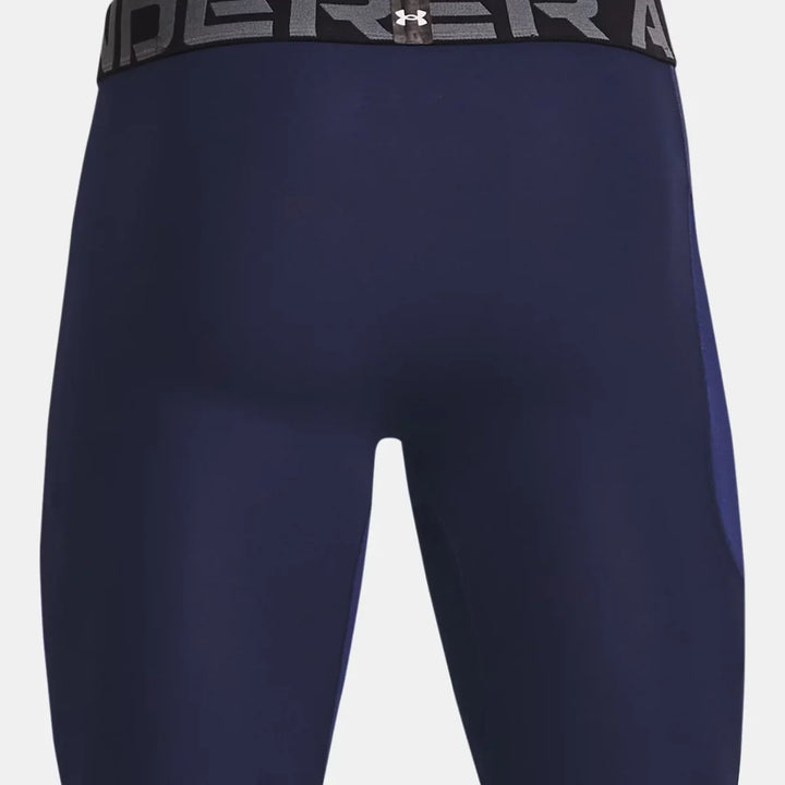 Under Armour HeatGear Men's 6" Compression Shorts Navy - Rugbystuff.com