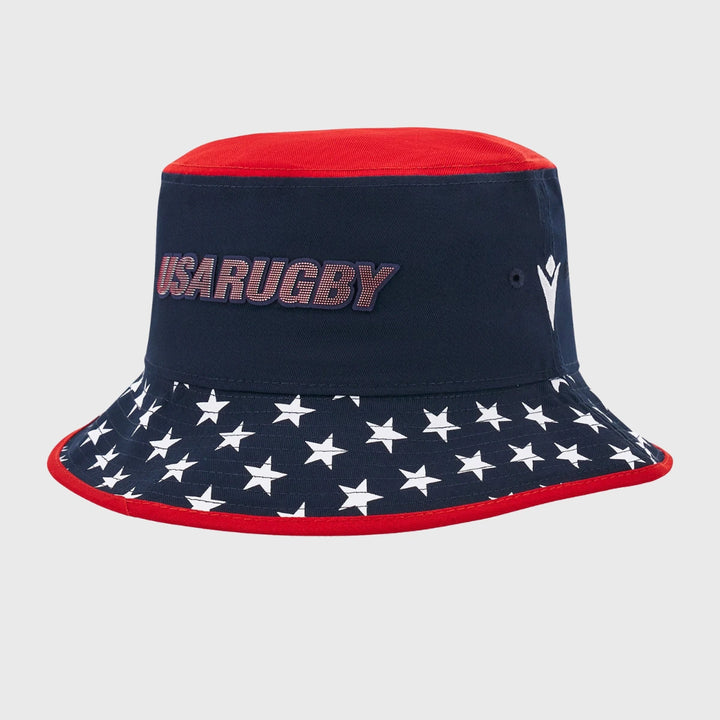 Macron USA Rugby Bucket Hat Navy - Rugbystuff.com