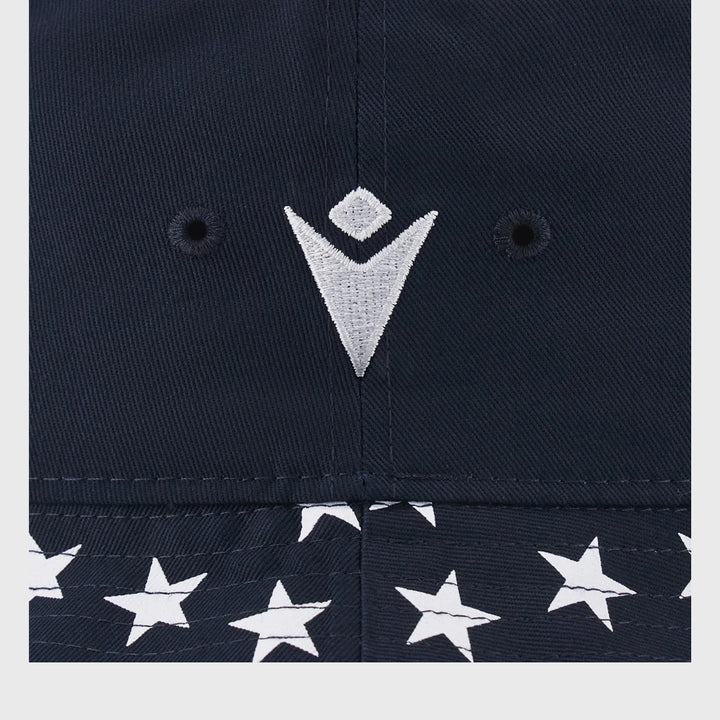 Macron USA Rugby Bucket Hat Navy - Rugbystuff.com